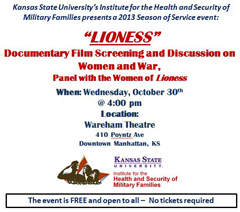 Lioness Event Flyer