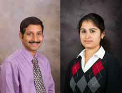 From left to right: Vara Prasad and Sruthi Narayanan