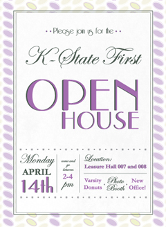 Open house invite
