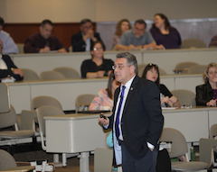 Dean John Floros presents his first State of the College of Agriculture address.