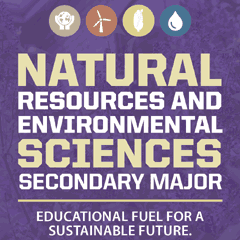 Natural resources and environmental sciences logo