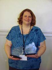 Mary with awards