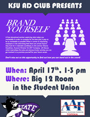 Event Flyer - KSU Ad Club