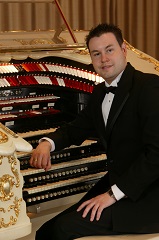 Organist Brett Valliant