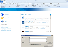 A screenshot of the NVivo New Project Interface