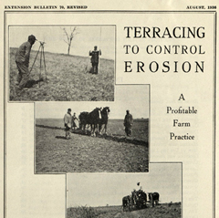 Cover of an extension report, 1936