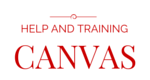 Canvas Help and Training