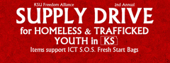 Supply Drive Event Logo