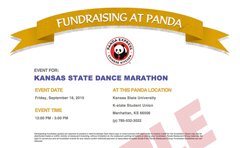 Show this flyer to the cashier so 20 percent of your purchase will be donated to the kids!