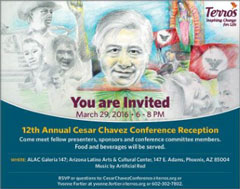 12th annual Cesar Chavez Conference Reception