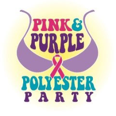 Pink & Purple Polyester Party Logo