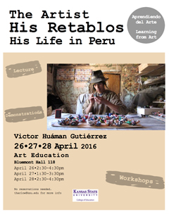 Event Flyer-Victor Gutierrez, Peru