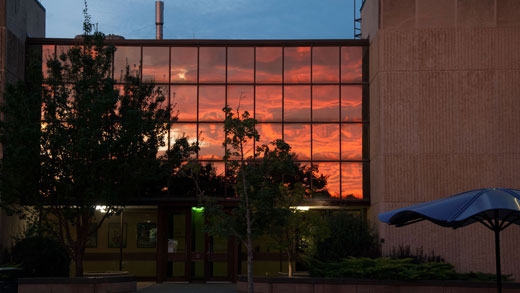 Durland Hall windows 