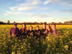 K-State Crops Team in Australia