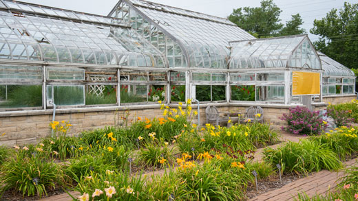 Greenhouse in the Gardens
