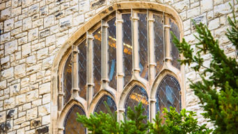 Hale Library window