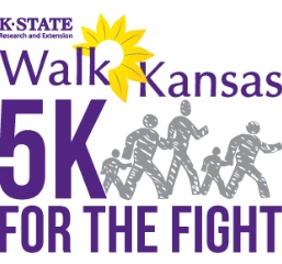 Walk Kansas 5K for the Fight logo