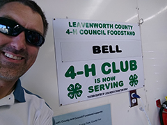 Leavenworth County 4-H Council Foodstand