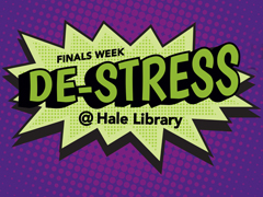 De-Stress with Hale Library!