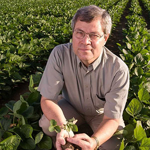 Chuck Rice, university distinguished professor of agronomy