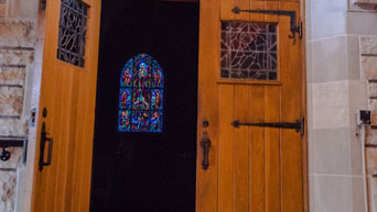 Danforth Chapel doors