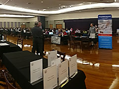 DVM Job Fair at the K-State Union ballroom