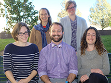 New specialists have joined the Kansas State Veterinary Diagnostic Laboratory at Kansas State University's College of Veterinary Medicine. The specialists, from left: Sarah Schneider, Cindy Bell, Brian Herrin, Nora Springer and Diana Schwartz.