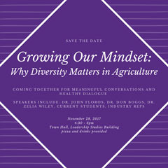 Growing our Mindset: Why Diversity Matters in the Agriculture