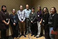 K-State students, faculty, and alumna attending the 75th Annual Plains Anthropological Conference, Oct. 6.