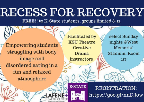Recess for Recovery flier