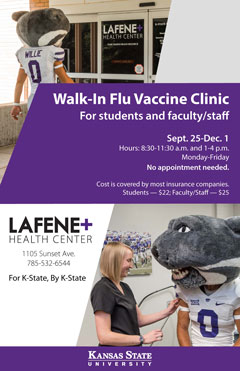 Walk-in clinic poster