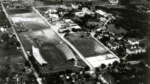 Campus aerial 