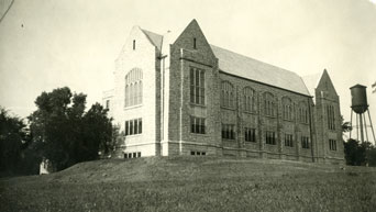 Farrell Library, northeast side