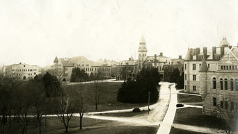 Campus in 1914