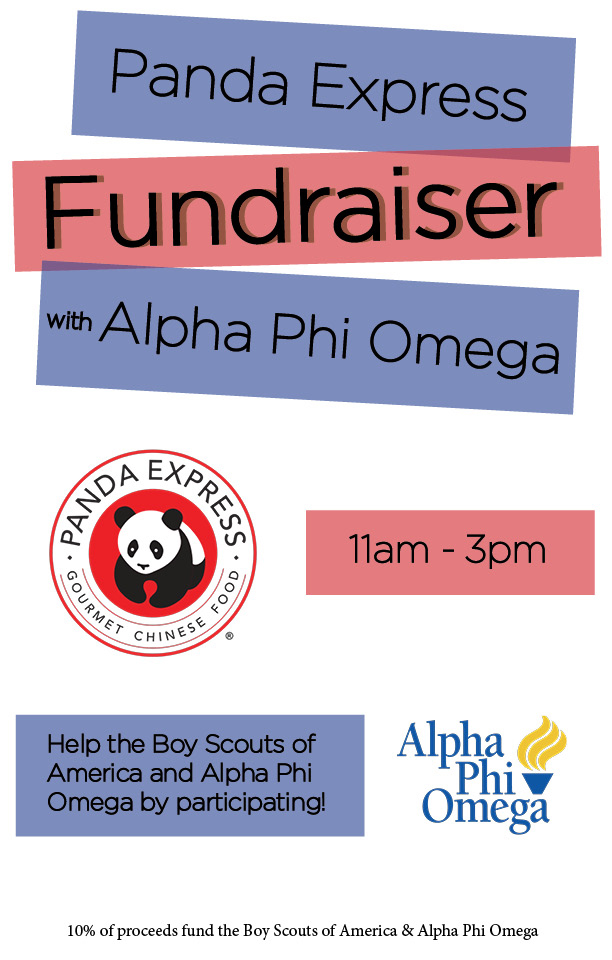 Panda Express in support of Alpha Phi Omega Fundraiser