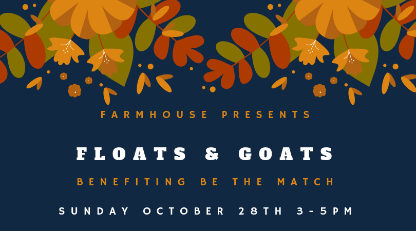 Floats and Goats flyer