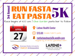 Run Fasta Eat Pasta 5k Run Walk