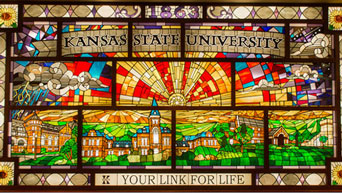 K-State Alumni Center mural