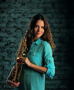 Saxophonist Anna Marie Wytko