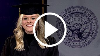 Alli Bertz, College of Agriculture, shares a message to 2020 graduates