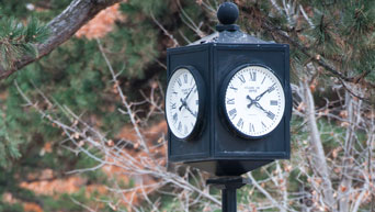Clock on campus
