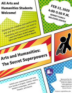 Arts and Humanities Secret Superpowers