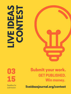 Live Ideas Contest Flyer