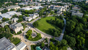 Manhattan campus aerial 