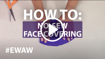 No-sew face covering