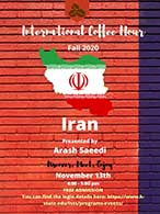 Coffee Hour to feature Iran