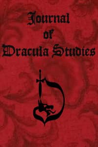 Journal of Dracula Studies front page