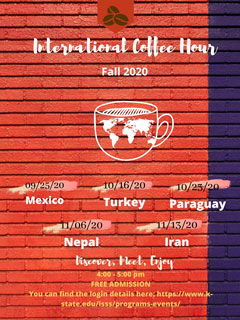 Coffee Hour's schedule