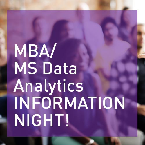 MBA/MS Data Analytic Information Night