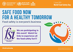 World Food Safety Day 2021